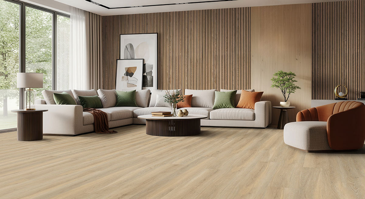 Acoustic Wood Slat Panel Wood Natural Tile Low Gloss 3