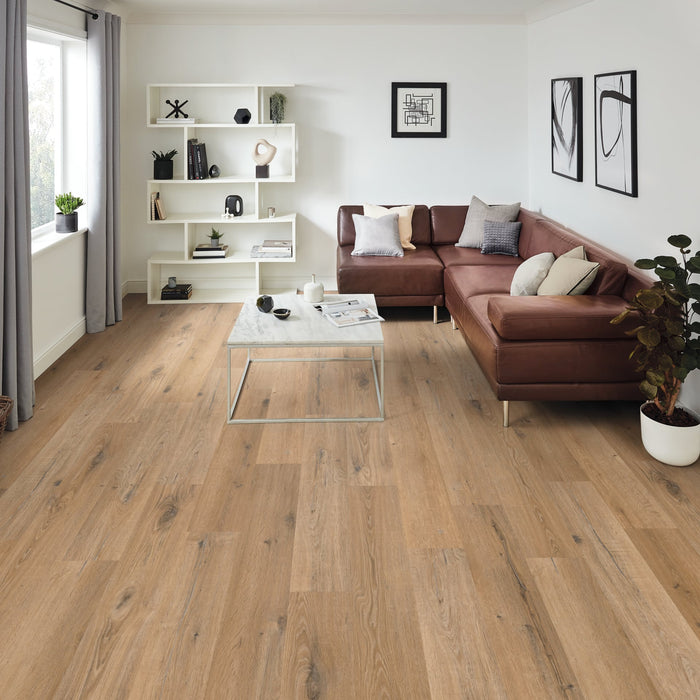 Wood Natural Character Oak Vinyl Tile Textured 3