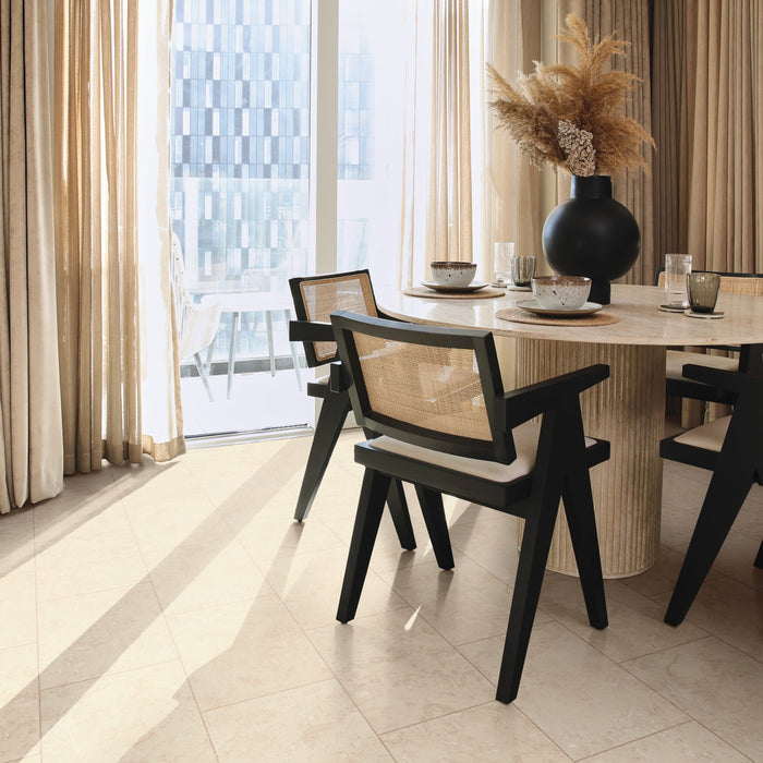 Vinyl Natural Limestone Vinyl Tile Textured 3