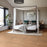 Vinyl Natural Oak Vinyl Tile Polyurethane 3