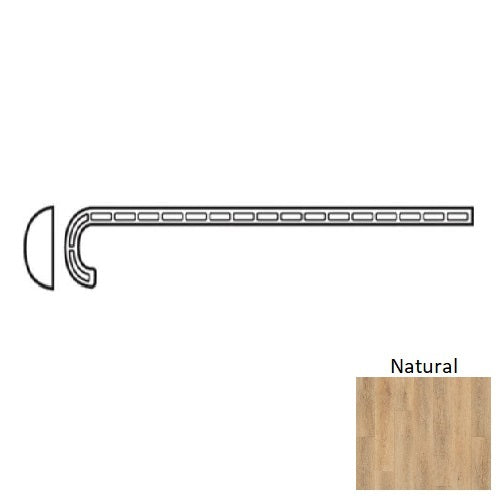 Regal Manor Vinyl Natural Relic Rnatu Stair Tread  Urethane 1