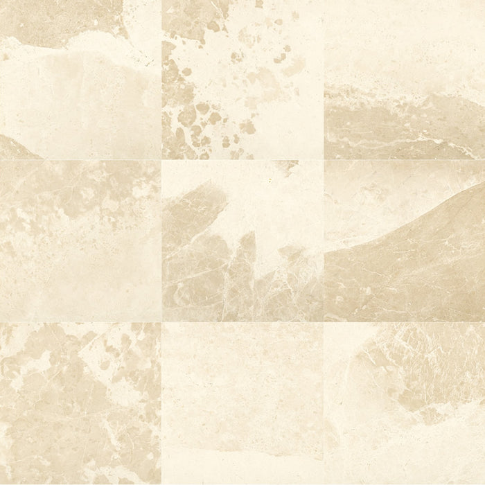 Full Tile Sample - Naturella Marble Tile - 24" x 24" x 1/2" Honed