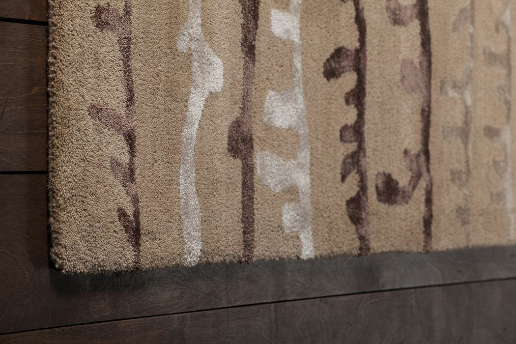 Wool 5007 Area Rug Textured 5