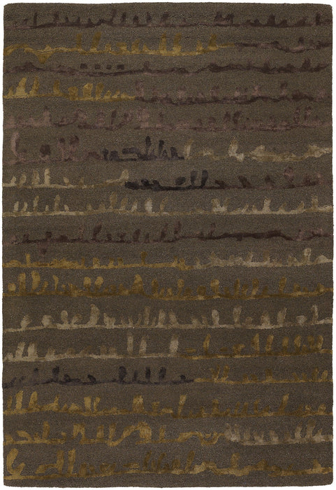 Wool 5008 Area Rug Textured 1