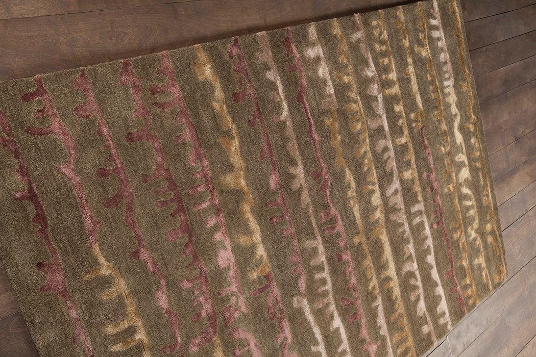 Wool 5008 Area Rug Textured 2