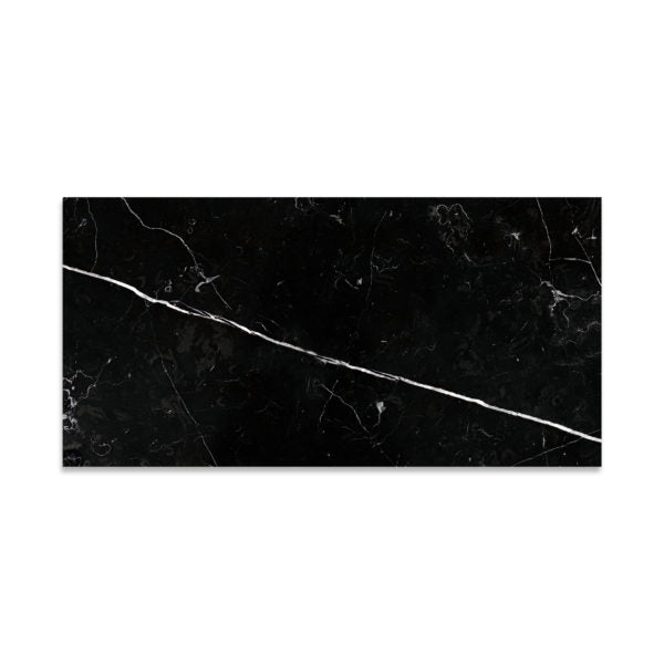 Nero Marquina Marble Tile - Polished 1