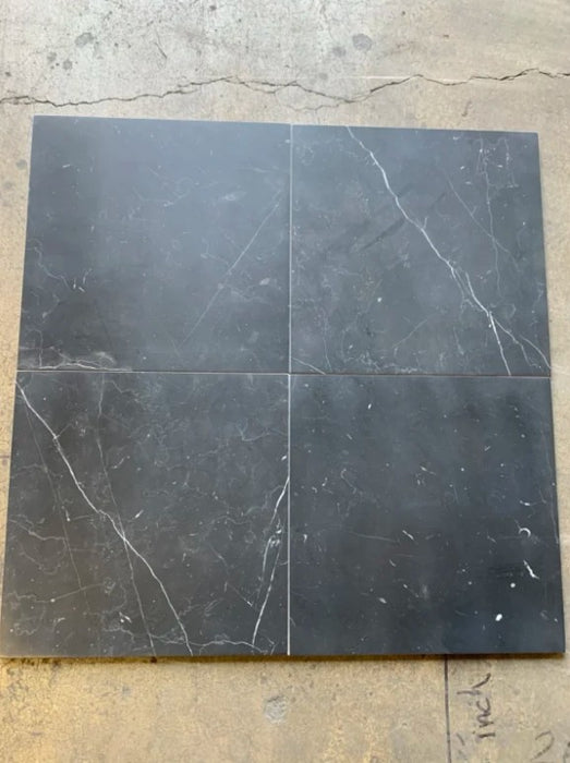 Nero Marquina Marble Tile Honed 1