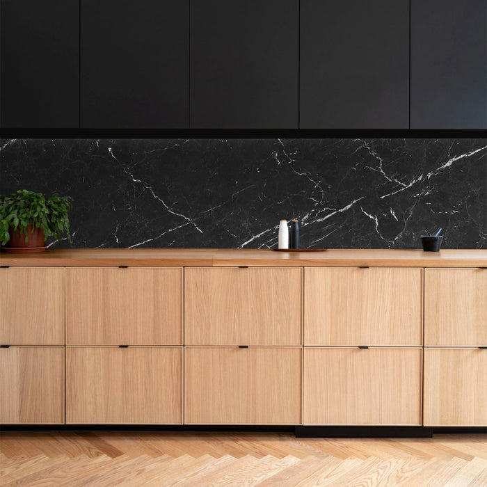 Nero Marquina Marble Tile - Polished 5