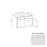 Slim Shaker Style Wood Dove White Base Cabinet Dove White 1
