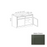 Slim Shaker Style Wood Aston Green Base Cabinet Aston Green 1