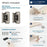 Decorative Hinges Steel Nickel Cabinet Hinge 3