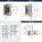 Decorative Hinges Steel Nickel Cabinet Hinge 2