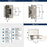 Decorative Hinges Steel Nickel Cabinet Hinge 2