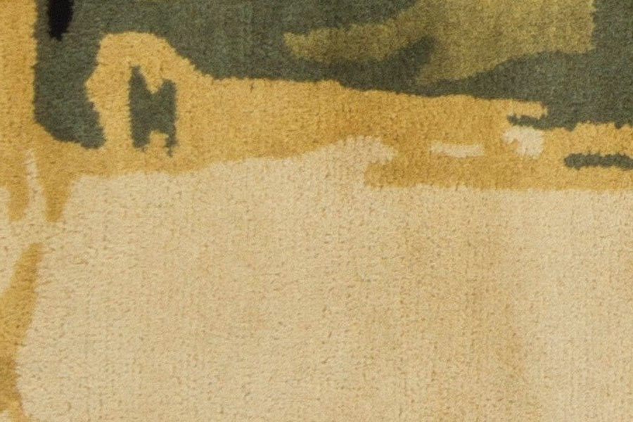 Wool 6600 Area Rug Textured 4
