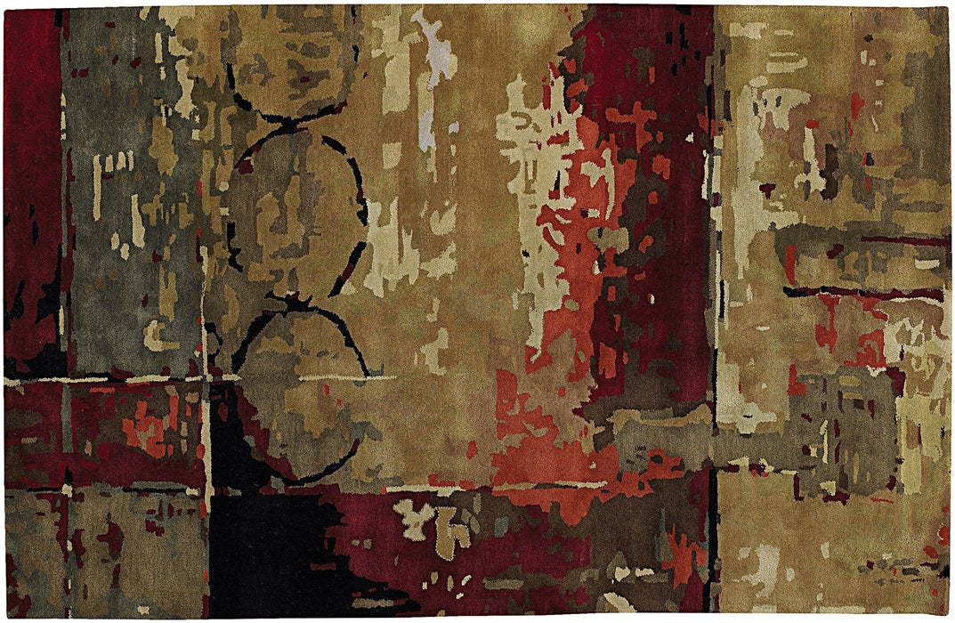 Wool 6601 Area Rug Textured 2