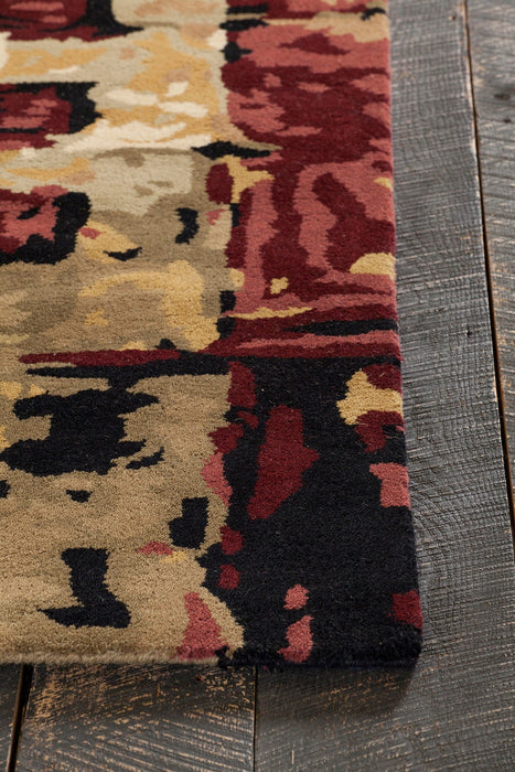 Wool 6602 Area Rug Textured 1