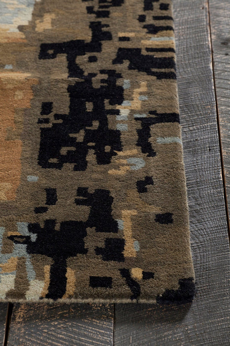 Wool 6603 Area Rug Textured 1