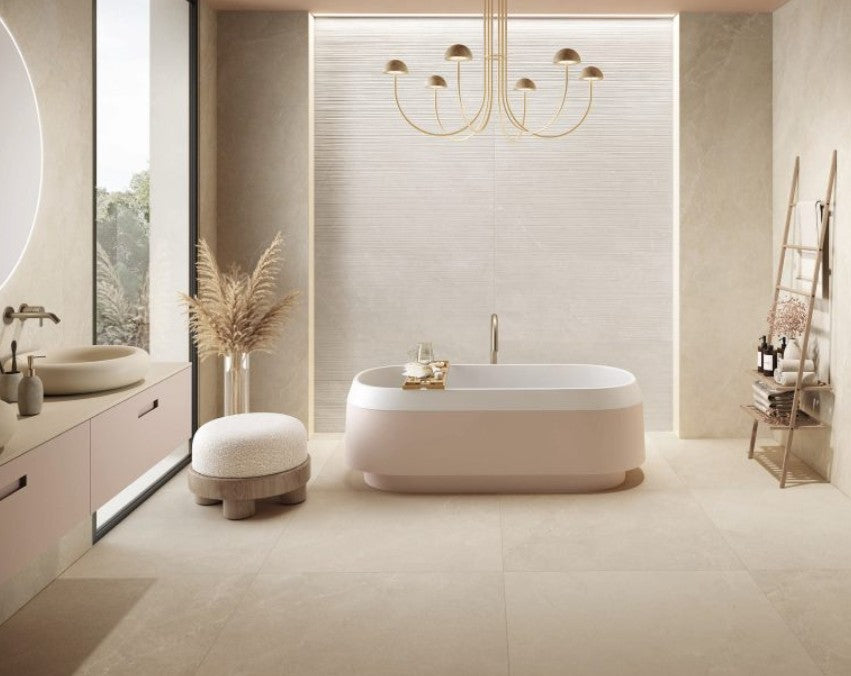 La Fabbrica Ava Noble Stone Porcelain Beige Tile Matte 3