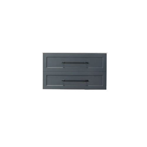 Nova Wood Dark Grey Bathroom Vanity Dark Grey 1