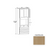 Frameless European Style Wood Oak Blonde Oven Cabinet Oak Blonde 1