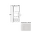 Double Shaker Style Wood Dove White Oven Cabinet Dove White 1