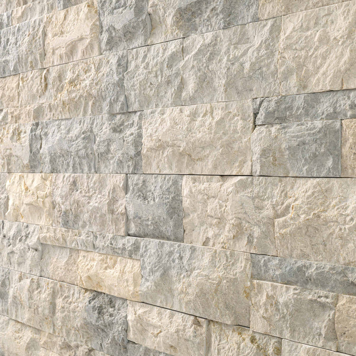 XL Rockmount Stacked Stone Panel Marble Ocean Blue Ledgestone Split Face 2
