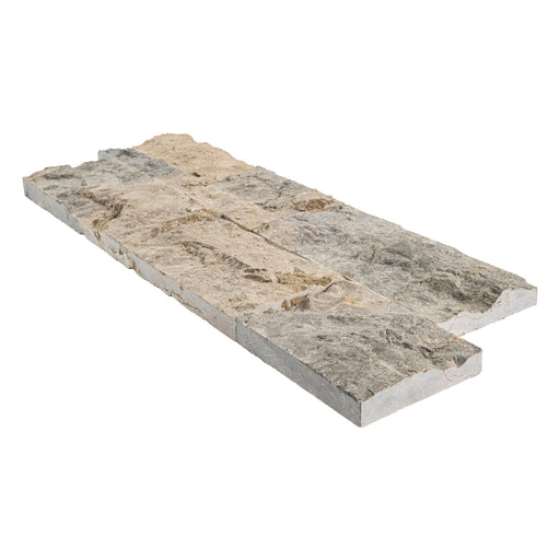 XL Rockmount Stacked Stone Panel Marble Ocean Blue Ledgestone Split Face 1