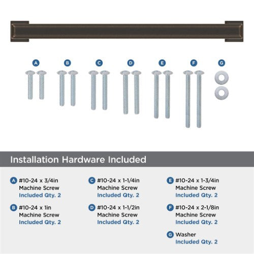 Appoint Zinc Oil Rubbed Bronze Appliance Pull 5