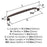 Renown Zinc Oil Rubbed Bronze Appliance Pull 4