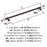 Winsome Zinc Oil Rubbed Bronze Appliance Pull 5