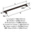 Bronx Zinc & Stainless Steel Oil Rubbed Bronze Appliance Pull 4