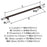 Bronx Zinc & Stainless Steel Oil Rubbed Bronze Appliance Pull 5
