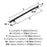 Cyprus Zinc Oil Rubbed Bronze Appliance Pull 4
