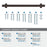 Davenport Zinc Oil Rubbed Bronze Appliance Pull 5