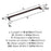 Merced Zinc Oil Rubbed Bronze Appliance Pull 4