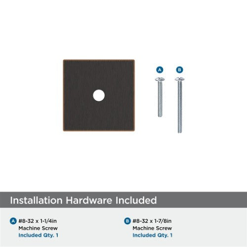 Ladera Zinc Oil Rubbed Bronze Cabinet Backplate 3