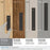Ladera Zinc Oil Rubbed Bronze Cabinet Backplate 43