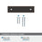Ladera Zinc Oil Rubbed Bronze Cabinet Backplate 26