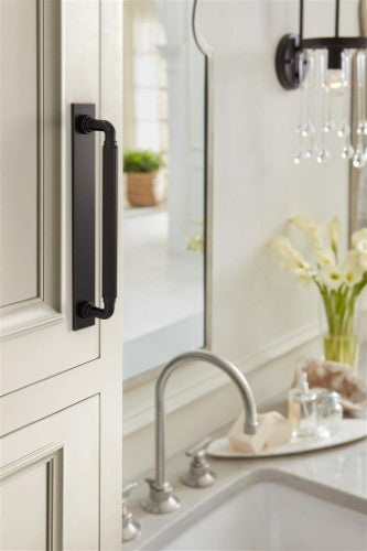 Ladera Zinc Oil Rubbed Bronze Cabinet Backplate 34