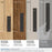 Ladera Zinc Oil Rubbed Bronze Cabinet Backplate 46