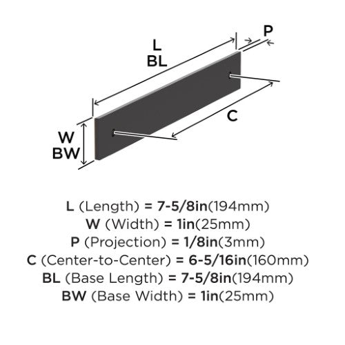Ladera Zinc Oil Rubbed Bronze Cabinet Backplate 19