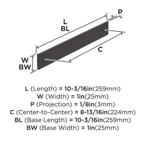 Ladera Zinc Oil Rubbed Bronze Cabinet Backplate 13