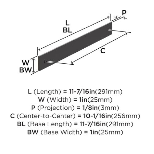 Ladera Zinc Oil Rubbed Bronze Cabinet Backplate 14