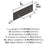 Maymont Zinc Oil Rubbed Bronze Cabinet Backplate 12