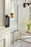 Medora Zinc Oil Rubbed Bronze Cabinet Backplate 32
