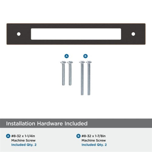 Medora Zinc Oil Rubbed Bronze Cabinet Backplate 27