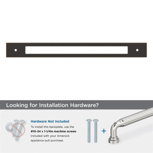 Medora Zinc Oil Rubbed Bronze Cabinet Backplate 29