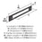 Medora Zinc Oil Rubbed Bronze Cabinet Backplate 19
