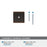 Thoreau Zinc Oil Rubbed Bronze Cabinet Backplate 3