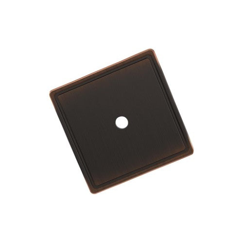 Thoreau Zinc Oil Rubbed Bronze Cabinet Backplate 1